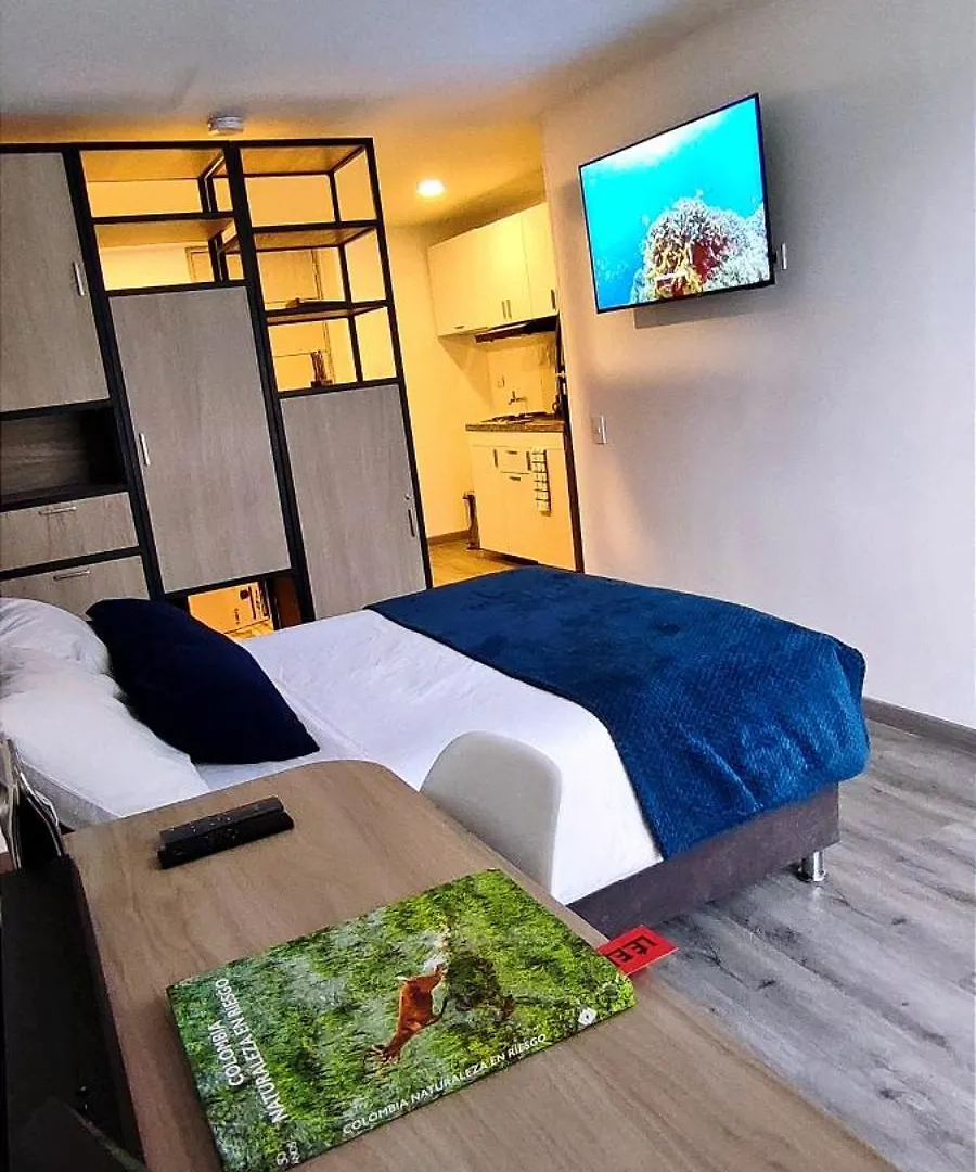 Acogedor Apartaestudio Bogotá